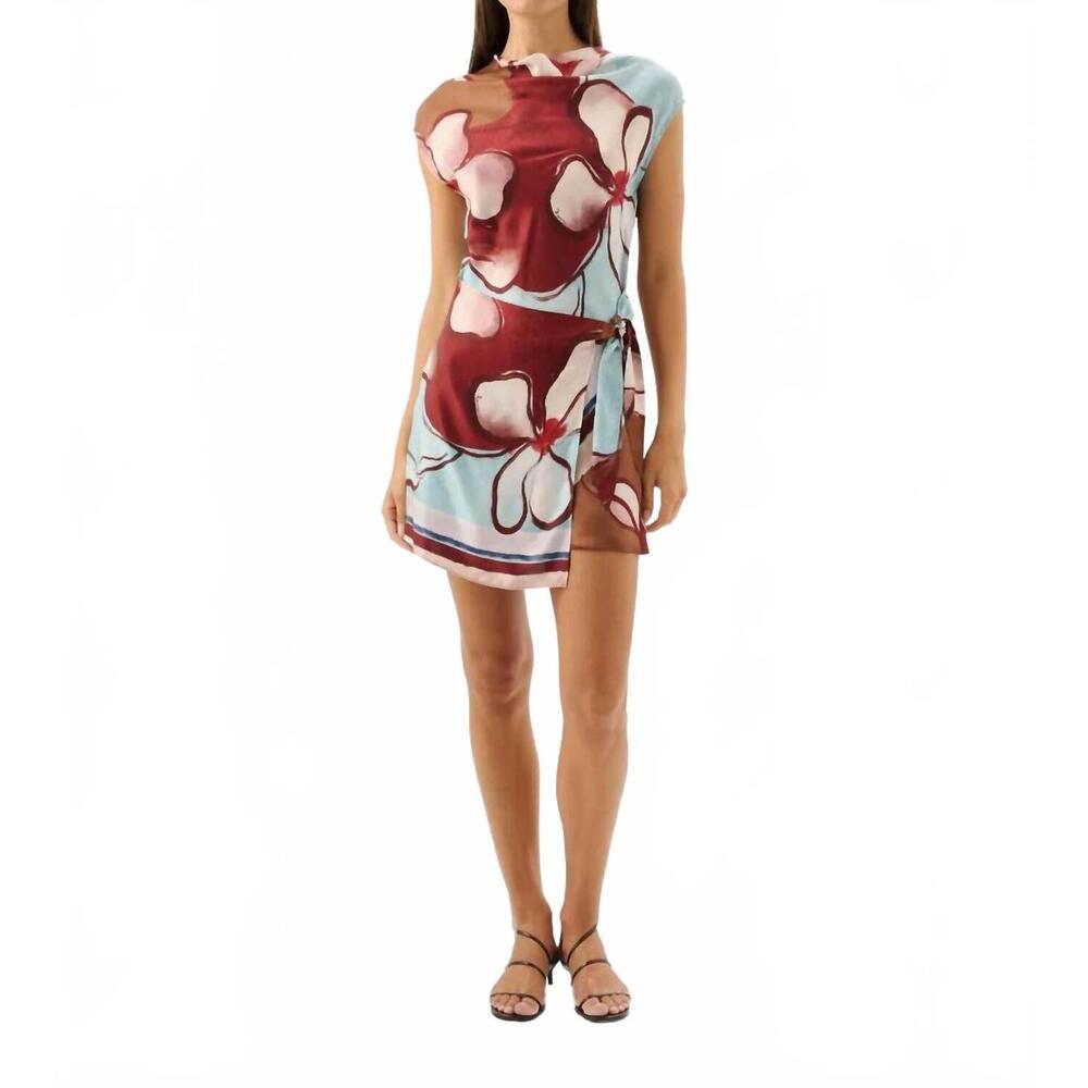 NEW ROAME remy mini dress in marisol bloom